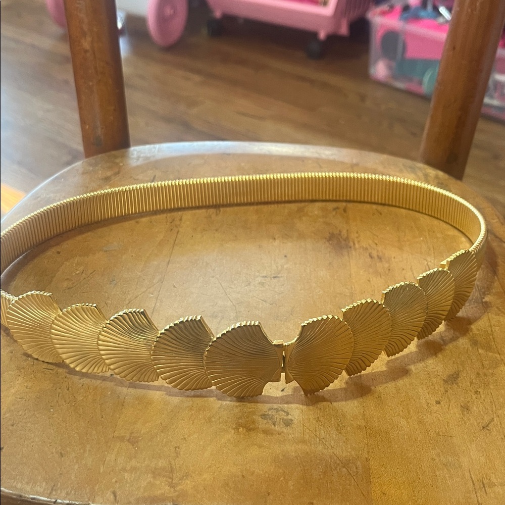 ACCESSOCRAFT N.Y.C. GOLDTONE BELT